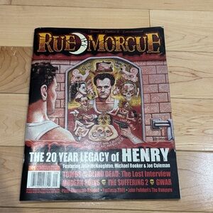 3/$40 - Rue Morgue Magazine issue 49 September 2005 HORROR Gwar Vampire zombie